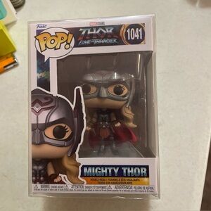 Marvel Mighty Thor Pop Vinyl Figure with Red and Silver